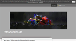 Desktop Screenshot of fotospoekes.de
